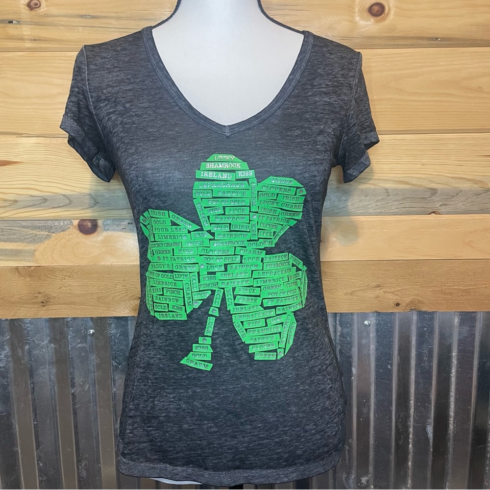 Saint Patrick’s Day T-Shirt with Shamrock